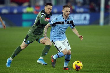 Serie A Futbol Maçı: Ss Lazio - Napoli, Roma, İtalya - 11 Ocak 2020