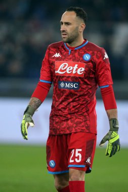 Serie A Futbol Maçı: Ss Lazio - Napoli, Roma, İtalya - 11 Ocak 2020