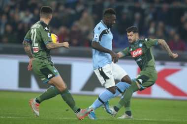 Serie A Futbol Maçı: Ss Lazio - Napoli, Roma, İtalya - 11 Ocak 2020