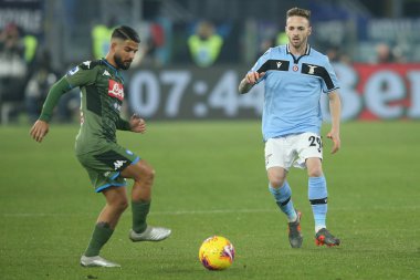Serie A Futbol Maçı: Ss Lazio - Napoli, Roma, İtalya - 11 Ocak 2020