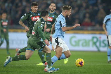 Serie A Futbol Maçı: Ss Lazio - Napoli, Roma, İtalya - 11 Ocak 2020
