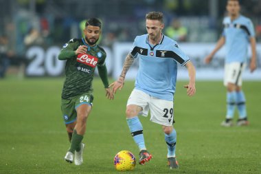 Serie A Futbol Maçı: Ss Lazio - Napoli, Roma, İtalya - 11 Ocak 2020