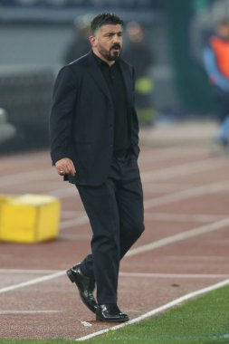 Serie A Futbol Maçı: Ss Lazio - Napoli, Roma, İtalya - 11 Ocak 2020