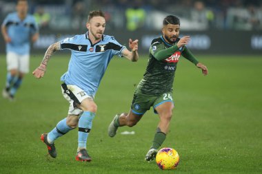 Serie A Futbol Maçı: Ss Lazio - Napoli, Roma, İtalya - 11 Ocak 2020