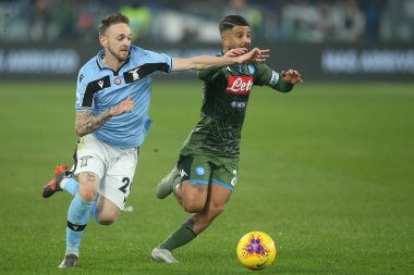 Serie A Futbol Maçı: Ss Lazio - Napoli, Roma, İtalya - 11 Ocak 2020