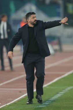 Serie A Futbol Maçı: Ss Lazio - Napoli, Roma, İtalya - 11 Ocak 2020