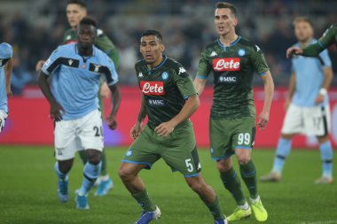 Serie A Futbol Maçı: Ss Lazio - Napoli, Roma, İtalya - 11 Ocak 2020