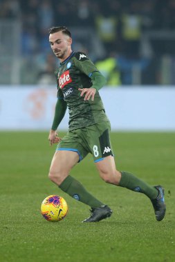 Serie A Futbol Maçı: Ss Lazio - Napoli, Roma, İtalya - 11 Ocak 2020