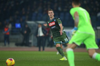 Serie A Futbol Maçı: Ss Lazio - Napoli, Roma, İtalya - 11 Ocak 2020