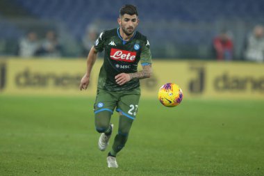 Serie A Futbol Maçı: Ss Lazio - Napoli, Roma, İtalya - 11 Ocak 2020