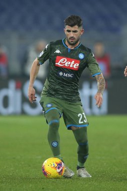 Serie A Futbol Maçı: Ss Lazio - Napoli, Roma, İtalya - 11 Ocak 2020