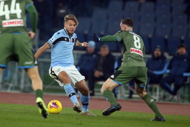 Serie A Futbol Maçı: Ss Lazio - Napoli, Roma, İtalya - 11 Ocak 2020