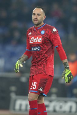 Serie A Futbol Maçı: Ss Lazio - Napoli, Roma, İtalya - 11 Ocak 2020