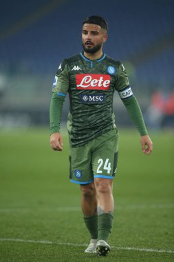 Serie A Futbol Maçı: Ss Lazio - Napoli, Roma, İtalya - 11 Ocak 2020