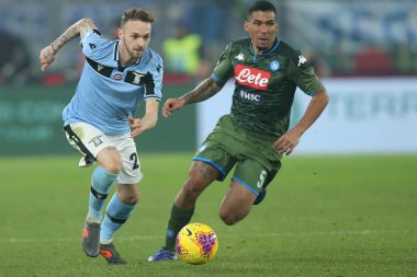 Serie A Futbol Maçı: Ss Lazio - Napoli, Roma, İtalya - 11 Ocak 2020