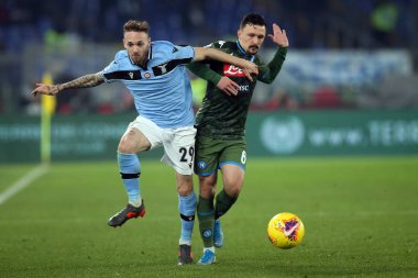 Serie A Futbol Maçı: Ss Lazio - Napoli, Roma, İtalya - 11 Ocak 2020