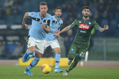 Serie A Futbol Maçı: Ss Lazio - Napoli, Roma, İtalya - 11 Ocak 2020