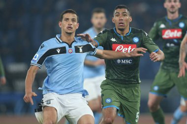 Serie A Futbol Maçı: Ss Lazio - Napoli, Roma, İtalya - 11 Ocak 2020