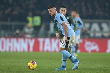 Serie A Futbol Maçı: Ss Lazio Napoli 'ye Karşı, Roma, İtalya - 11 Janua