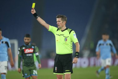 Serie A Futbol Maçı: Ss Lazio - Napoli, Roma, İtalya - 11 Ocak 2020