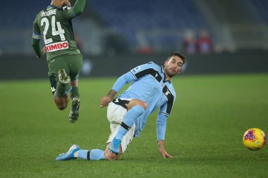Serie A Futbol Maçı: Ss Lazio - Napoli, Roma, İtalya - 11 Ocak 2020