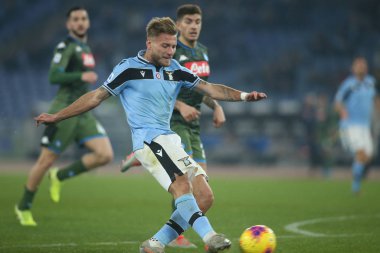 Serie A Futbol Maçı: Ss Lazio - Napoli, Roma, İtalya - 11 Ocak 2020