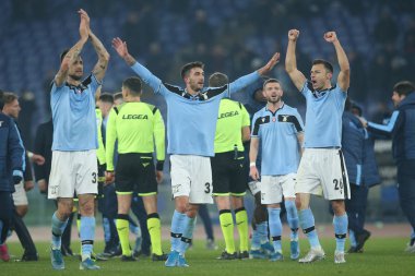 Serie A Futbol Maçı: Ss Lazio - Napoli, Roma, İtalya - 11 Ocak 2020
