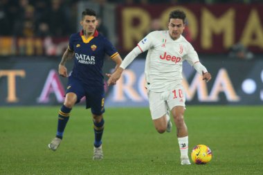 Serie A Futbol Maçı: Roma, Roma, İtalya - 12 Ocak 2020