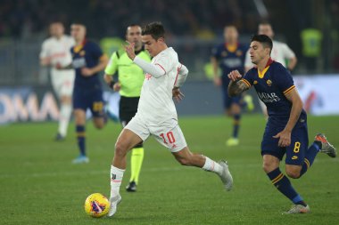 Serie A Futbol Maçı: Roma, Roma, İtalya - 12 Ocak 2020