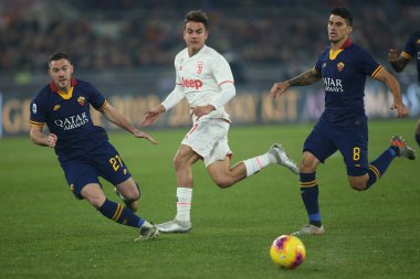 Serie A Futbol Maçı: Roma, Roma, İtalya - 12 Ocak 2020