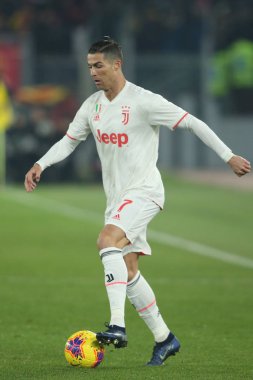 Serie A Futbol Maçı: Roma, Roma, İtalya - 12 Ocak 2020
