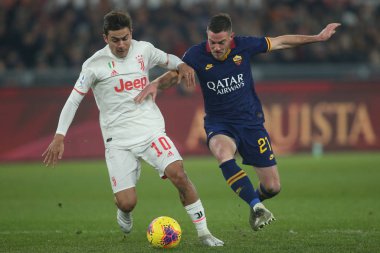 Serie A Futbol Maçı: Roma, Roma, İtalya - 12 Ocak 2020