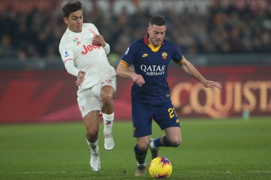 Serie A Futbol Maçı: Roma, Roma, İtalya - 12 Ocak 2020