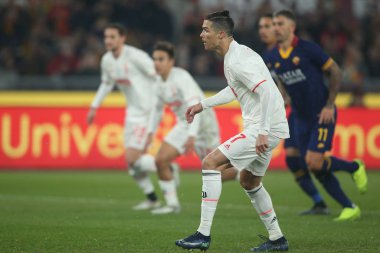 Serie A Futbol Maçı: Roma, Roma, İtalya - 12 Ocak 2020