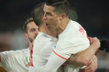 Serie A Futbol Maçı: Roma, Roma, İtalya - 12 Ocak 2020