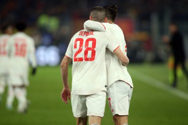 Serie A Futbol Maçı: Roma, Roma, İtalya - 12 Ocak 2020