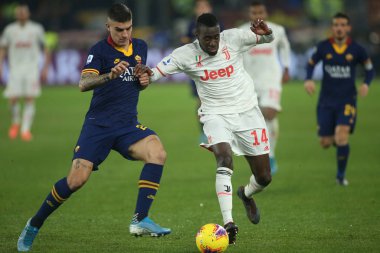 Serie A Futbol Maçı: Roma, Roma, İtalya - 12 Ocak 2020