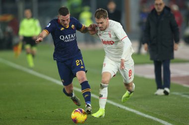 Serie A Futbol Maçı: Roma, Roma, İtalya - 12 Ocak 2020