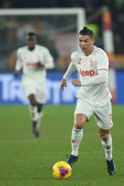 Serie A Futbol Maçı: Roma, Roma, İtalya - 12 Ocak 2020