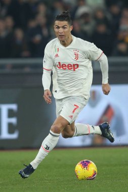 Serie A Futbol Maçı: Roma, Roma, İtalya - 12 Ocak 2020