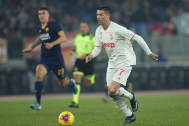 Serie A Futbol Maçı: Roma, Roma, İtalya - 12 Ocak 2020