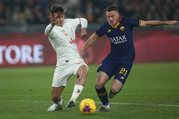 Serie A Futbol Maçı: Roma, Roma, İtalya - 12 Ocak 2020