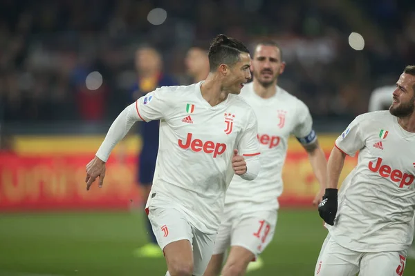 Serie A Soccer Match: As Roma Vs Juventus, Řím, Itálie - 12. ledna 2020 — Stock fotografie