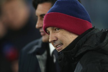 Serie A Futbol Maçı: Romanlar Bologna Roma 'ya Karşı, İtalya - 07 Şubat 2020