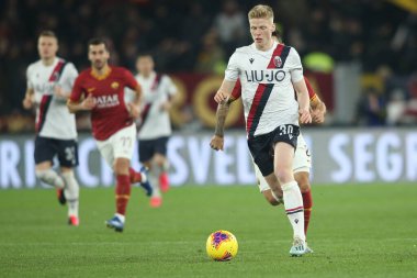 Serie A Futbol Maçı: Romanlar Bologna Roma 'ya Karşı, İtalya - 07 Şubat 2020