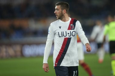 Serie A Futbol Maçı: Romanlar Bologna Roma 'ya Karşı, İtalya - 07 Şubat 2020