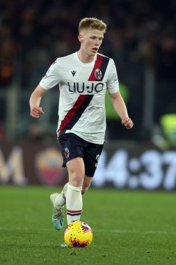 Serie A Futbol Maçı: Romanlar Bologna Roma 'ya Karşı, İtalya - 07 Şubat 2020