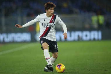 Serie A Futbol Maçı: Romanlar Bologna Roma 'ya Karşı, İtalya - 07 Şubat 2020