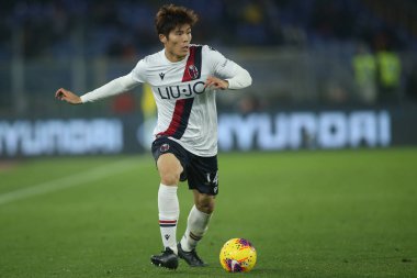 Serie A Futbol Maçı: Romanlar Bologna Roma 'ya Karşı, İtalya - 07 Şubat 2020