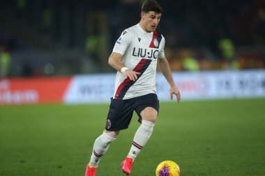 Serie A Futbol Maçı: Romanlar Bologna Roma 'ya Karşı, İtalya - 07 Şubat